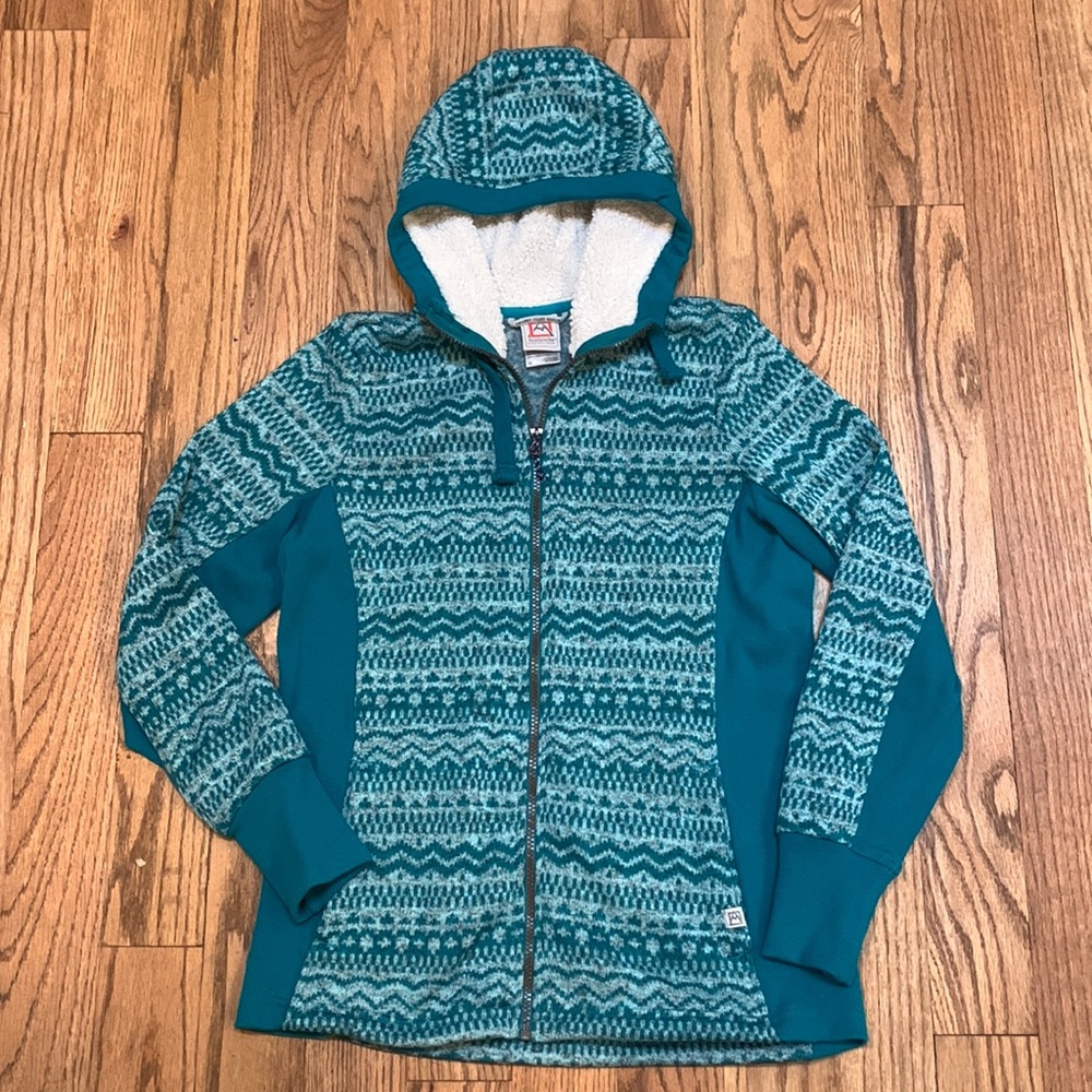 Avalanche Size Medium Women’s Teal Hoodie